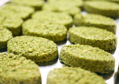 Wallafel Original shape the green one. Falafel